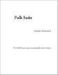 Folk Suite SATB choral sheet music cover